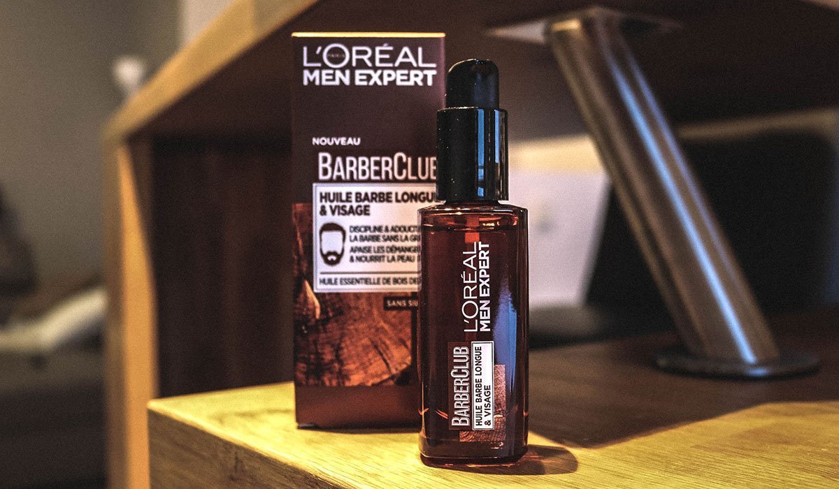 barberclub de loreal huile à barbe