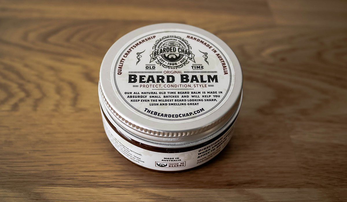 baume à barbe bearded chap packaging