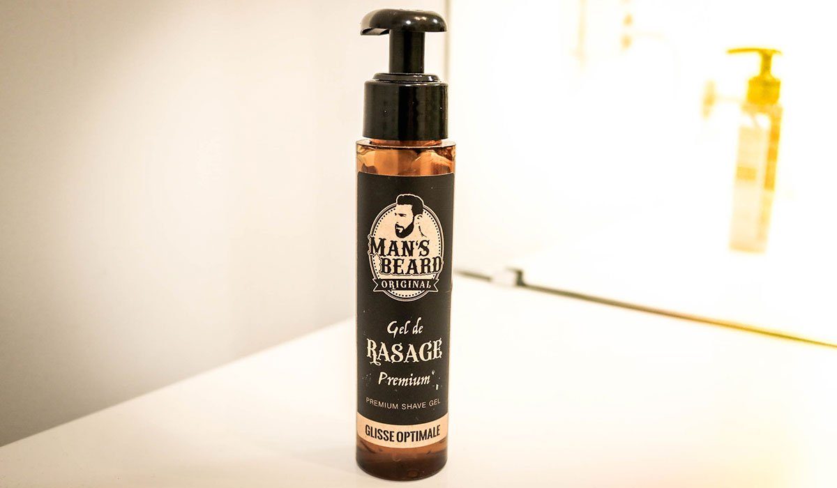 gel de rasage man's beard