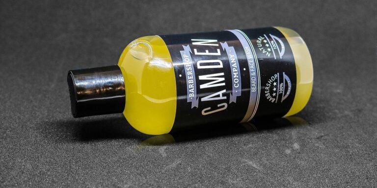 Produits pour barbe Camden, mon avis sur leur shampoing shampoing barbe camden