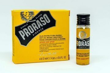 huile de barbe chaude Proraso