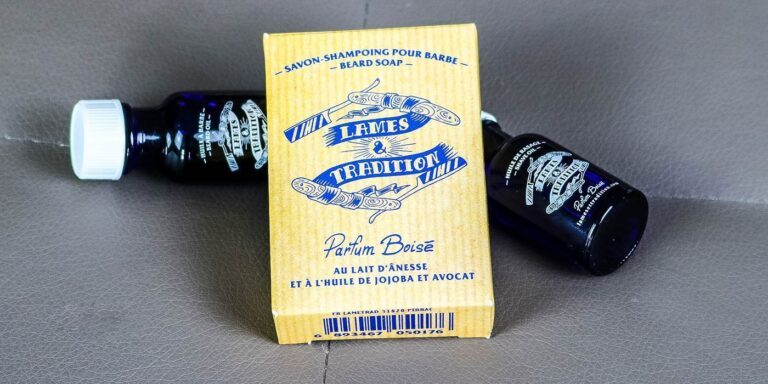 produits pour barbe lames et tradition