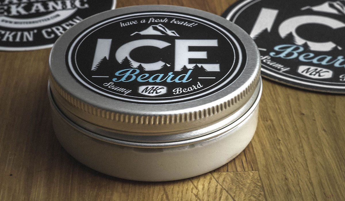 ice bearded mister kutter crème pour barbe