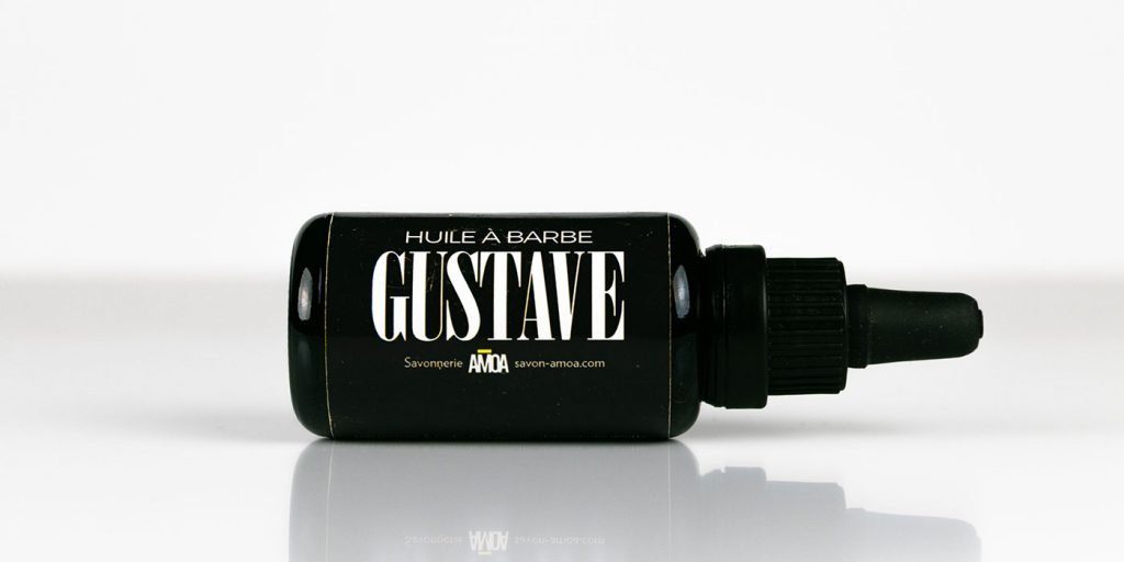 huile à barbe gustave savonnerie amoa