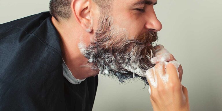 comment nettoyer sa barbe