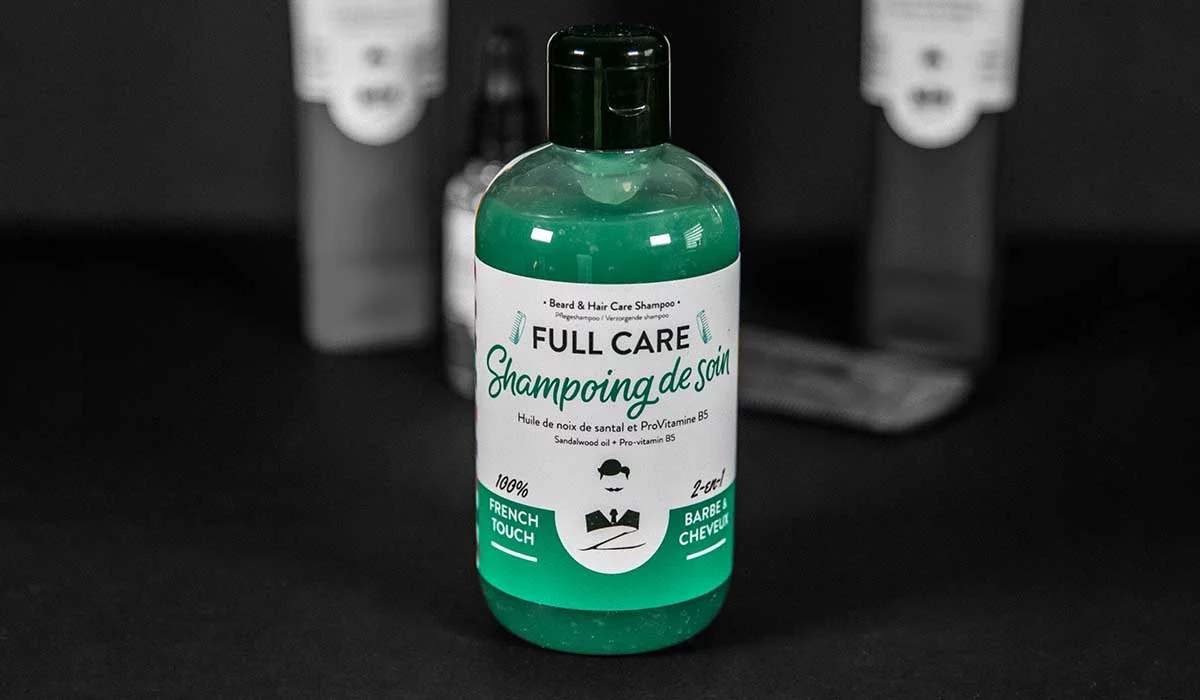 shampoing à barbe monsieur barbier