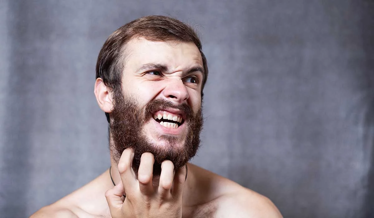 barbe qui gratte