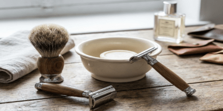Kit de rasage traditionnel homme : blaireau, bol et rasoir, comment bien le composer