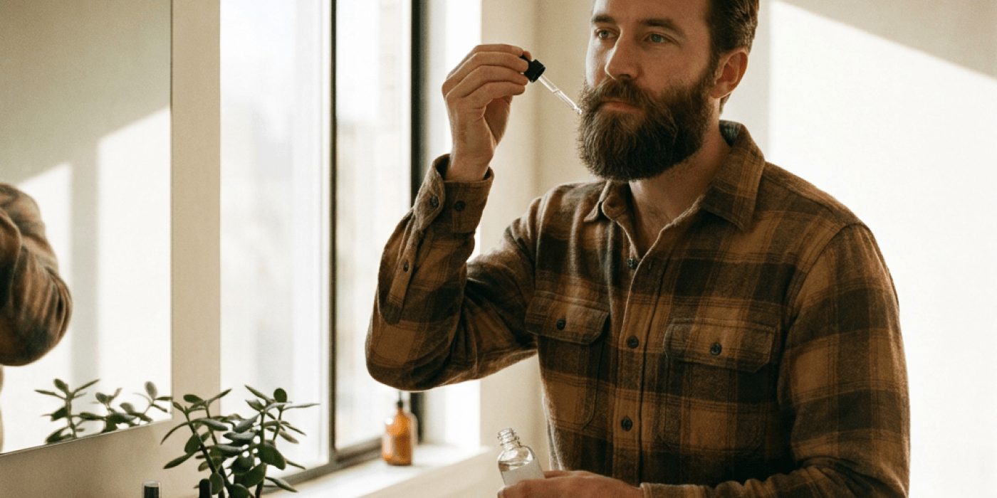 Skinification de la barbe : tendance skincare 2026